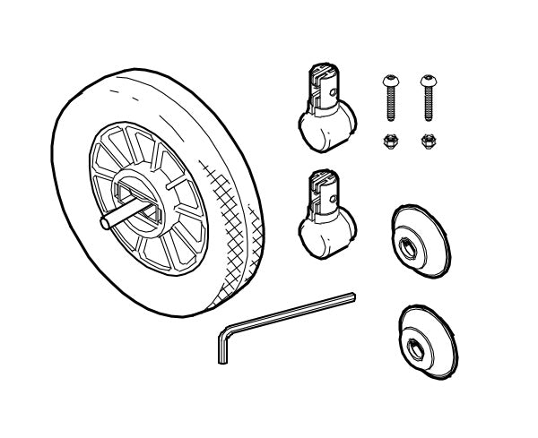 Winther Viking Wheelbarrow (Model No. 477) Spare Parts