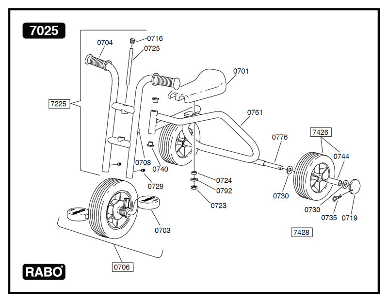 Rabo Trike 1 -  Model 7025