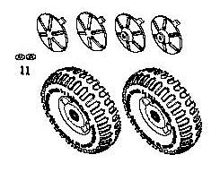 Winther Explorer BobKart (Model No. 488) Spare Parts