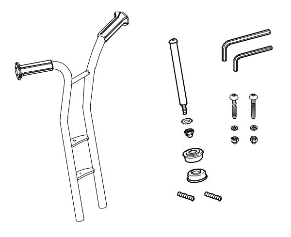 Winther Viking Tandem Bike Runner (Model No. 473) Spare Parts