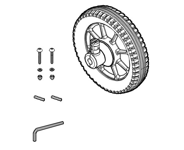 Winther Viking Extra-Large Scooter (Model No. 495) Spare Parts