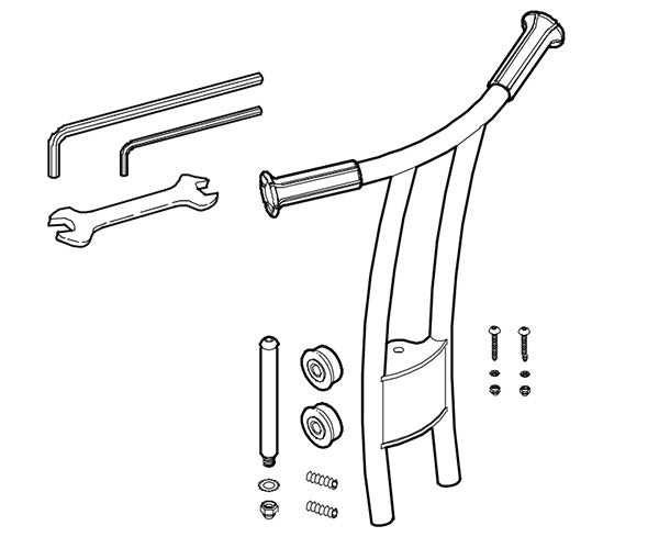 Winther Circleline Scooter (Model No. 556) Spart Parts