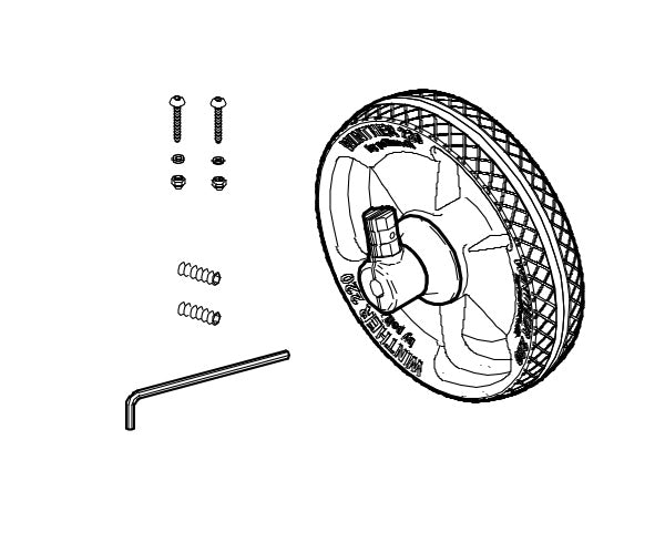 Winther Circleline Three-Wheel Scooter (Model No. 557) Spare Parts