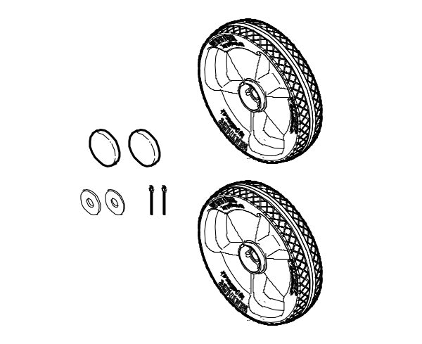 Winther Circleline Three-Wheel Scooter (Model No. 557) Spare Parts